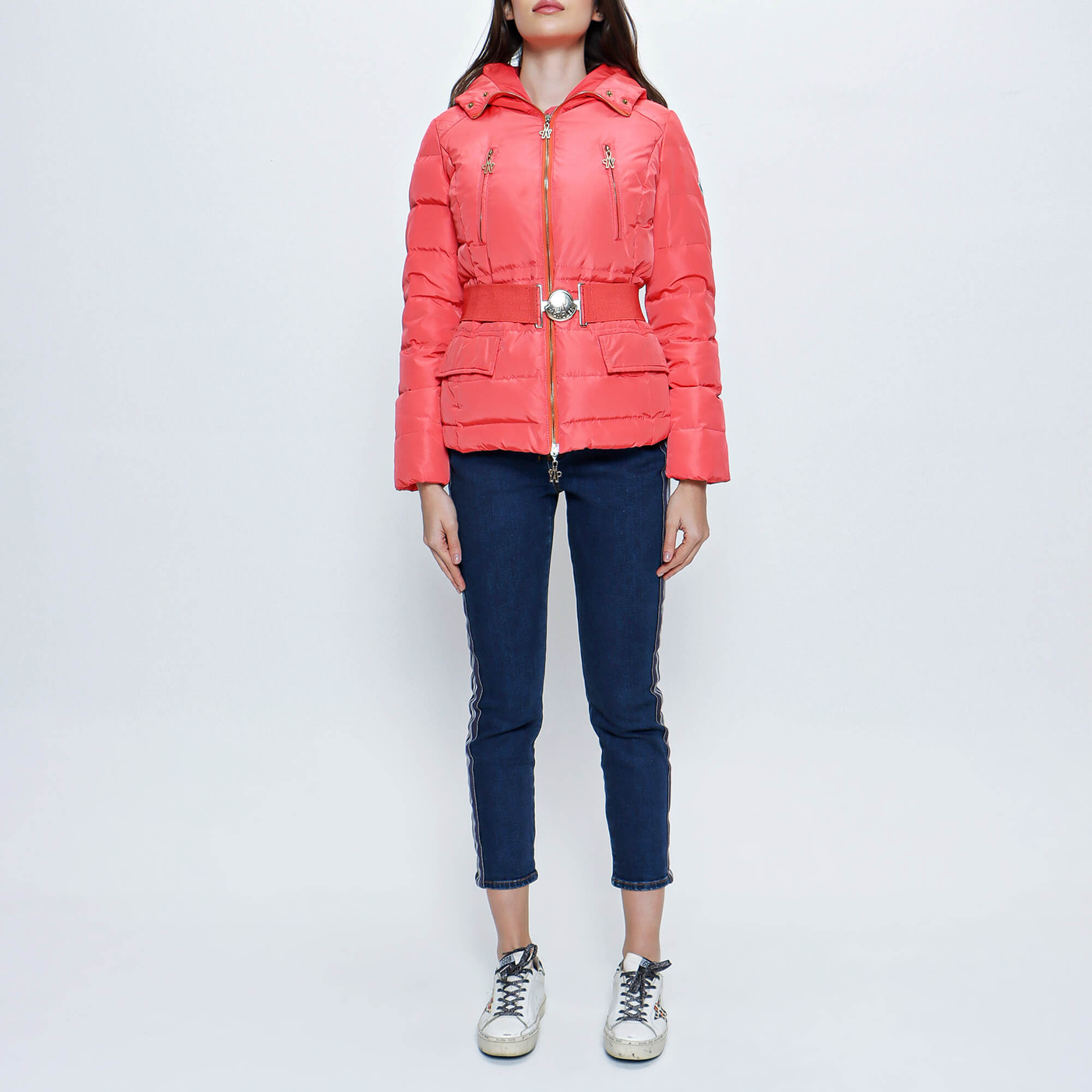 Moncler jacket with clearance belt